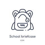 从艺术概述汇集的线性学校公文包象 稀薄的线学校在白色背景隔绝的公文包象 学校 皇族释放例证 从艺术概述汇集的线性学校公文包象 稀薄的线学校在白色背景隔绝的公文包象 学校 皇族释放例证